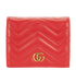 Gucci GG Marmont Card Case Wallet, front view